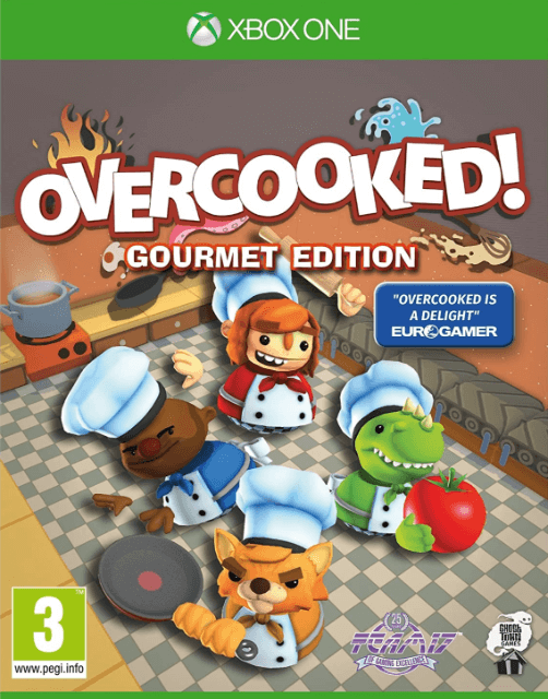 Overcooked Gourmet Edition box art for Xbox One